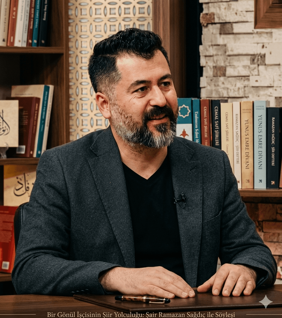 Bir Gönül İşçisinin Kelimelerle Dansı: Şair Ramazan Sağdıç ile "Sanrı" ve Şiir Üzerine Enfes Bir Söyleşi