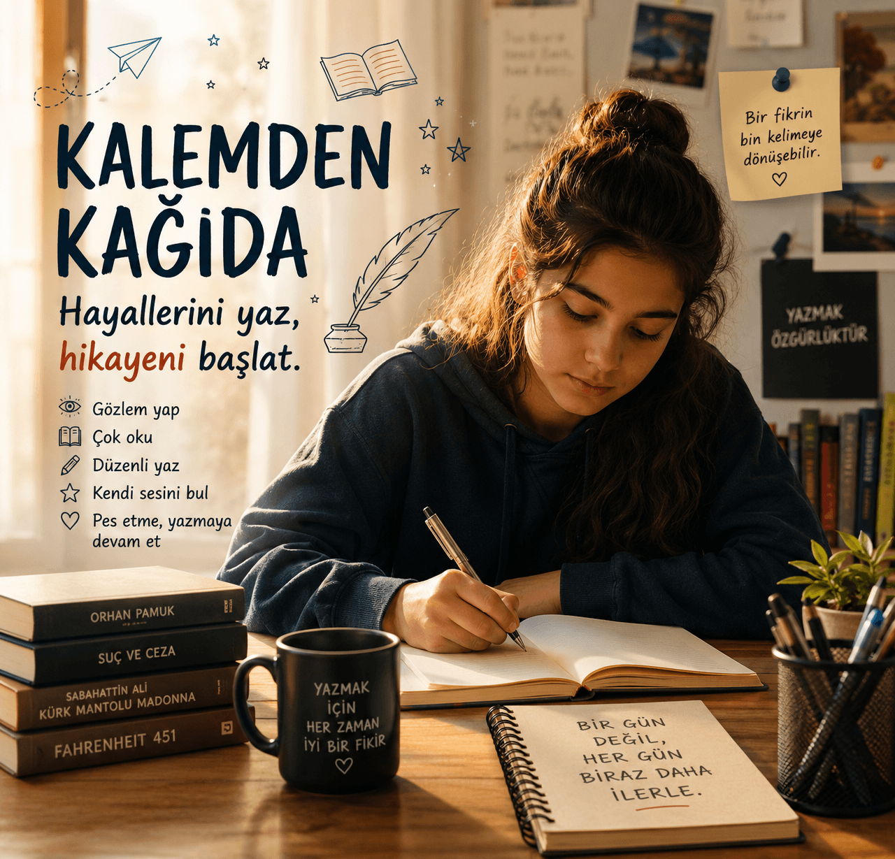 Genç Yaşta Yazar Olmak: Hayallerinizi Kelimelere Dönüştürmenin Rehberi